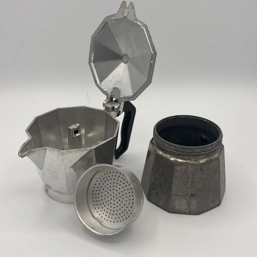 VTG Verna ITALIAN Espresso Coffee Maker Aluminum Stovetop Percolator ITALY